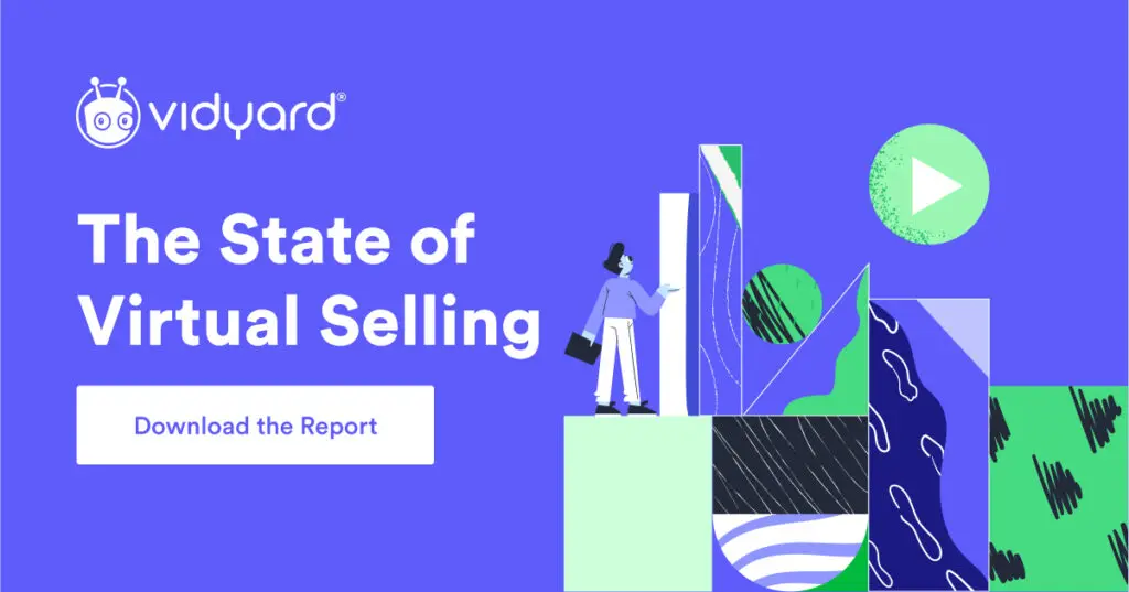 Website Sharing Page Design for The State of Sales & Virtual Selling Report