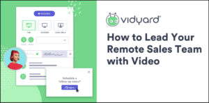 Cover of How to Lead Your Remote Sales Team with Video