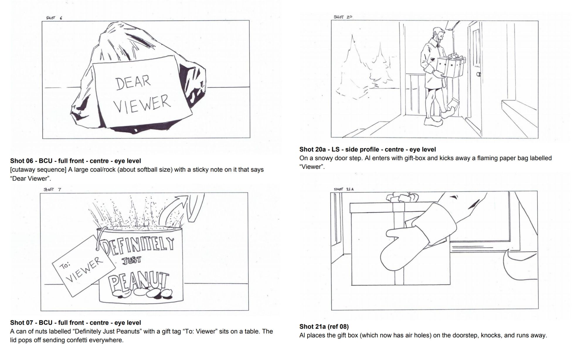 Video Storyboarding Example