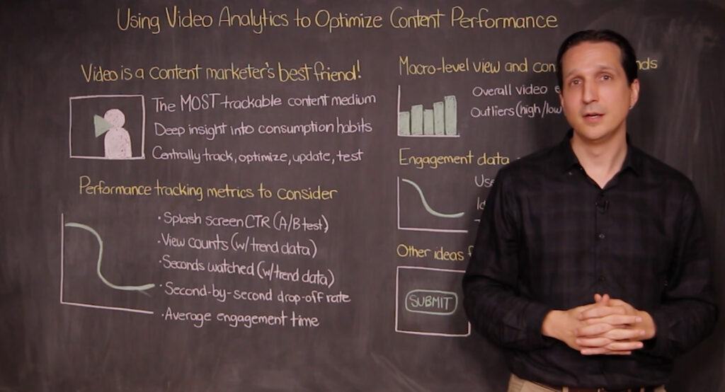 Using Video Analytics to Optimize Content Performance – Vidyard Chalk Talks