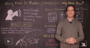 Using Video for Better Demand Generation: Why, What, How?