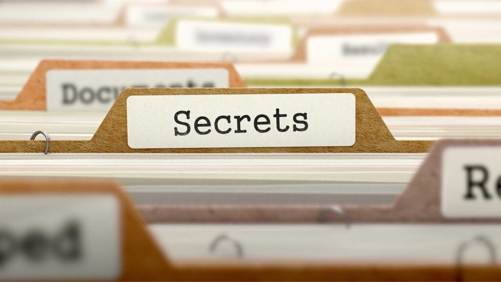 A file folder full of The Secrets to Virtual Selling for Financial Services