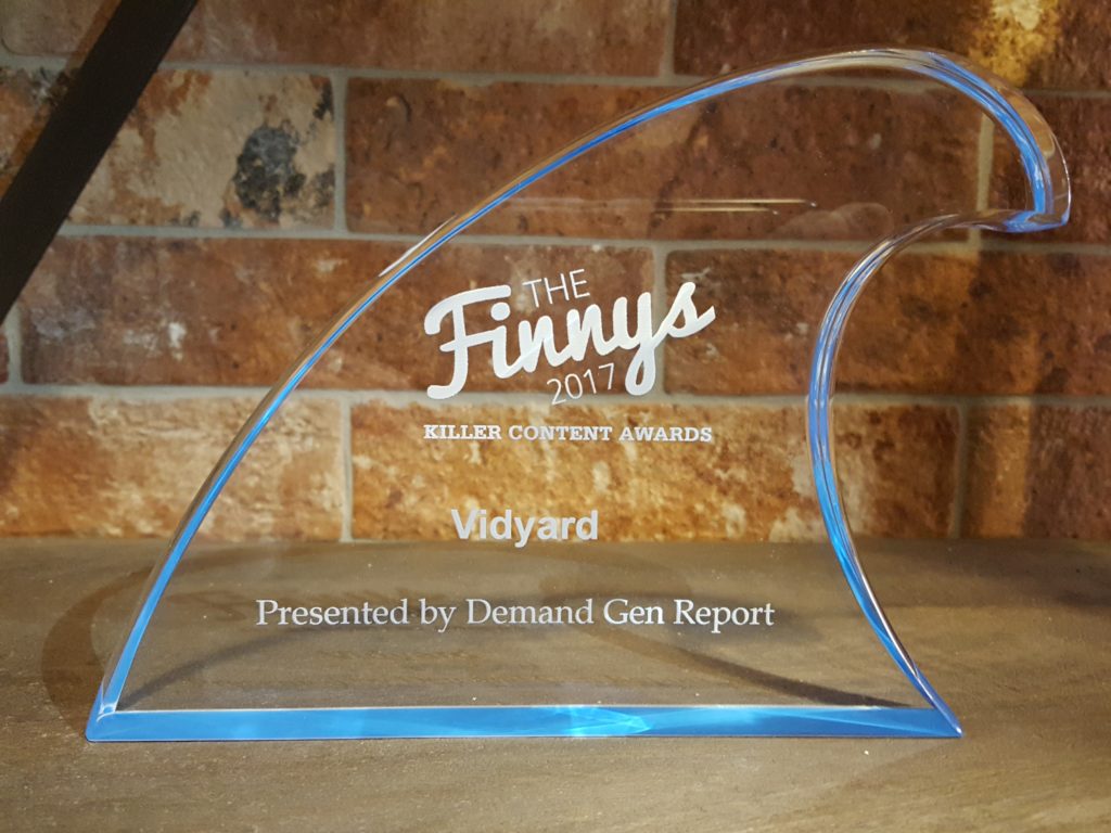 2017 Finny Content Marketing Award