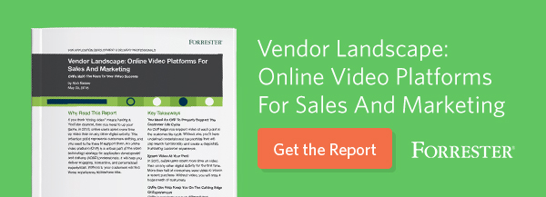 online video platform vendor report forrester