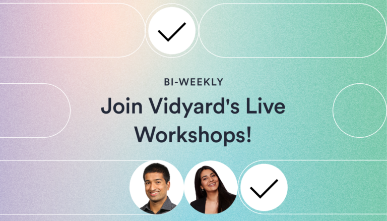 Vidyard workshop series: #8 Understanding video analytics & viewer insights