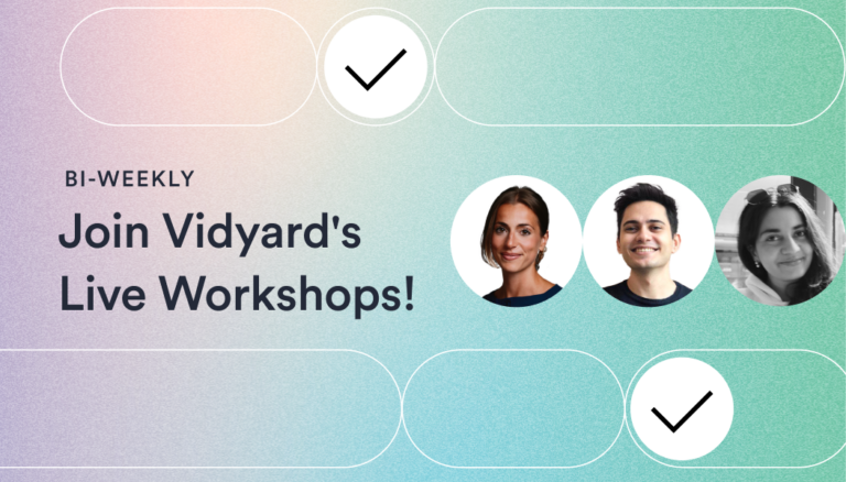 Vidyard workshop series: #5 Running AI Video Like a Revenue Channel