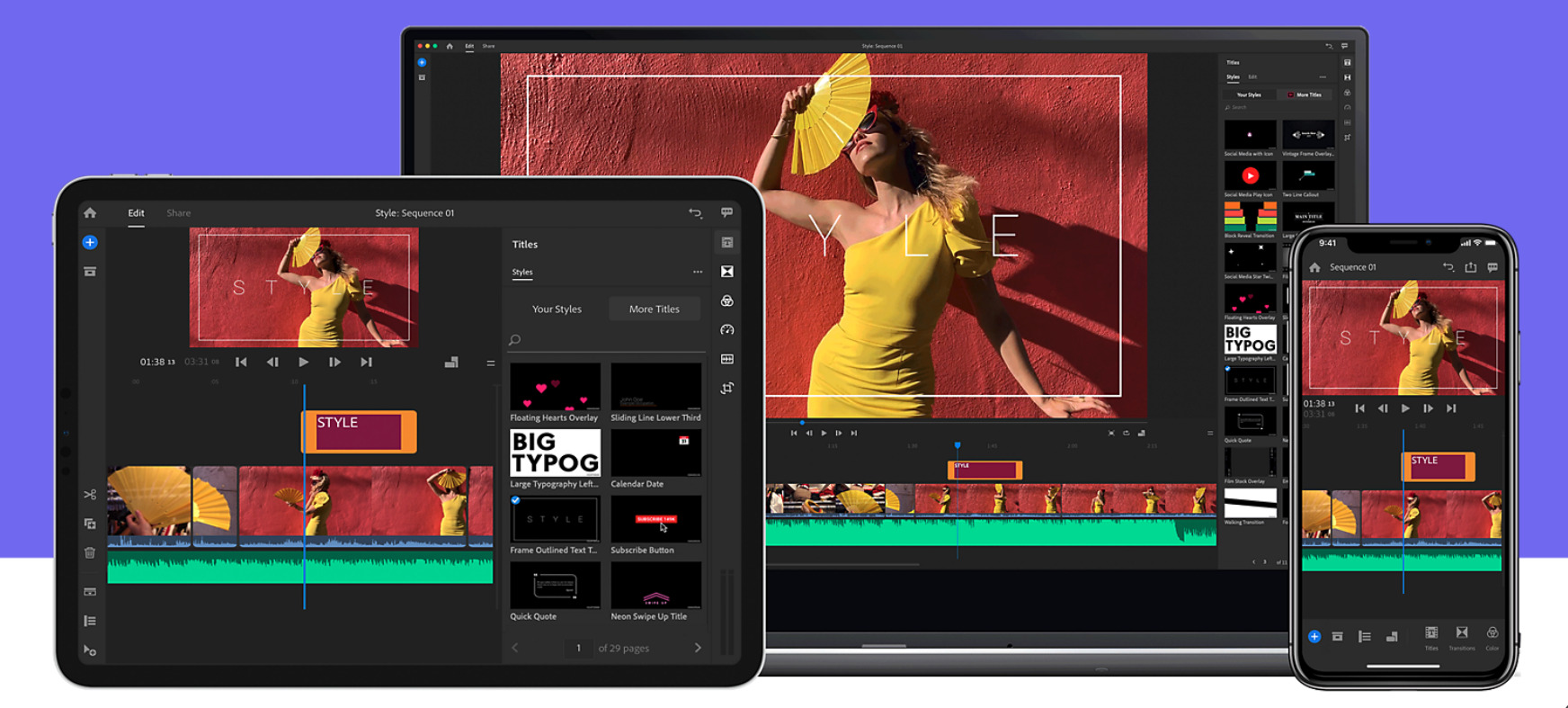 Adobe Premiere Rush is a powerful free video editing tool