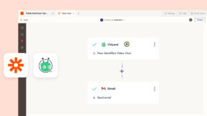 Zapier and Vidyard integration