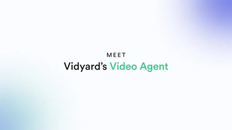 meet Vidyard's video agent